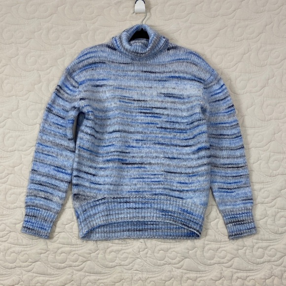 Mexx Turtle Neck Sweater Blue Size Medium - Picture 1 of 8